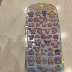 サンリオキャラクター コットンパフィシール