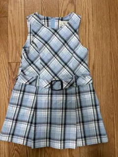 KUMIKYOKU チェック柄 ワンピース