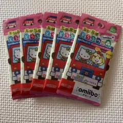 amiiboカード　あつ森　サンリオコラボ　5パック 新品未開封