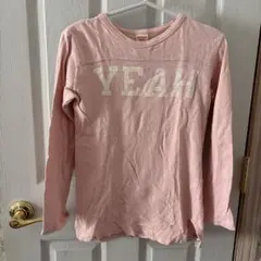 DENIM DUNGAREE ピンク 長袖カットソー L