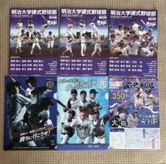 明治大学硬式野球部　2018 2019 パンフレット　ファイル