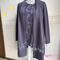 紫色 セットアップ 未使用タグ付