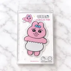 おぱんちゅうさぎ アクリルスマホグリップ