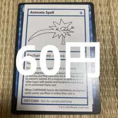 Animate Spell