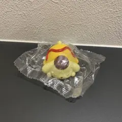 ポムポムプリン　マイカラーフィギュア　ガチャガチャ　オムイエロー