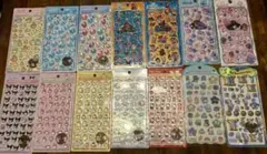 ボンボンドロップシール 14枚 ボンボンドロップシールミニ コットンパフィシール