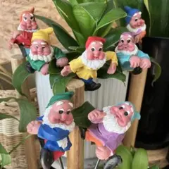 7人の小人 ガーデニングピック