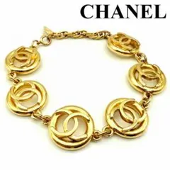 美品【CHANEL】ココマーク 1983 ヴィンテージ ラウンドブレスレットのサムネイル