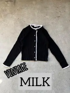 【美品】ビンテージ　MILK カーディガンのサムネイル