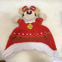 ディズニー　ミニーちゃん　クリスマス　ファンキャップ