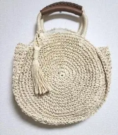 新品　丸かごバッグ