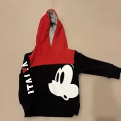 ミッキーマウス フード付きパーカー ITALIA