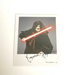 スターウォーズ　パルパティーン　ブラインドブロマイドワイド　ダースシディアス