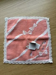 JILLSTUART ジルスチュアート　ラインストーン　ハンドタオル　ピンク