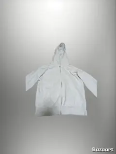 GU ジップアップパーカー グレー M
