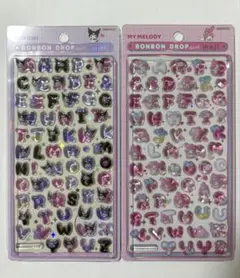 【国内正規品】クロミちゃん　マイメロ　ボンボンドロップシール セット　サンリオ