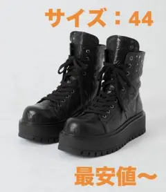 【GRANCY】Fold-over Leather Shoes 44のサムネイル