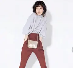 【SLY】タックスリーブスウェットトップス