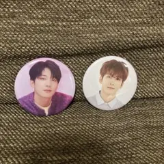 SEVENTEEN　ウォヌ　DREAM　POPUP　セブチカフェ 缶バッジ