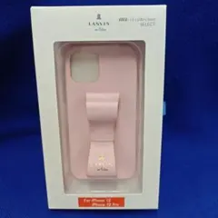 Bc18)LANVIN iPhone12/12proケース リボン ソフトピンクのサムネイル