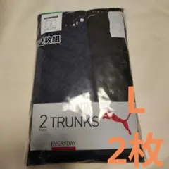 PUMA　メンズ　トランクス　下着　パンツ　L 2枚　前開き　新品　プーマ