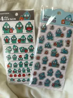 正規品　サンリオ　ハンギョドン　ぷくっとシール　4サイズステッカー