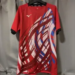 (新品同様)MIZUNO バドミントン ゲームシャツ ユニフォームのサムネイル