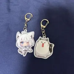 ホロライブ　白上フブキ　キーホルダー