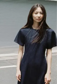 ZARA デニムロングワンピース