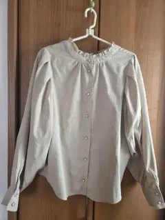 ems excite　2WAYリボンブラウス