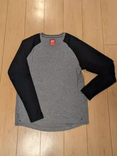 NIKE 長袖 カットソー グレー ブラック