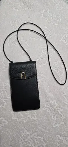 FURLA ショルダーバッグ プリムラ ミニ フォンケース ネロ