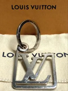 ルイヴィトン ポルトクレ イニシャル LV キーホルダー キーリング 001