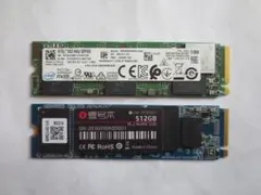 M.2 2280 NVMe SSD 512GB 2枚セット