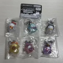 サンリオキャラクターズ めじるしアクセサリー Halloween 全6種 コンプ
