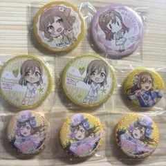 ラブライブ サンシャイン Aqours 缶バッジ 渡辺曜 - メルカリ