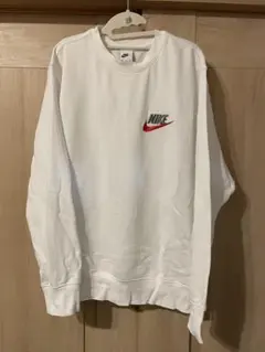 NIKE ホワイト スウェット XXL