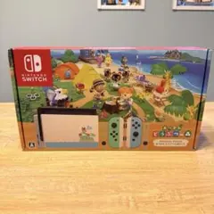 【SDカード付き】Nintendo Switch どうぶつの森デザイン 本体