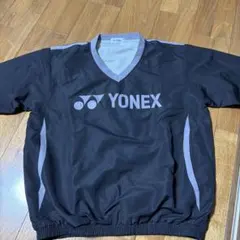 YONEX Vネック ウィンドブレーカー M ブラック