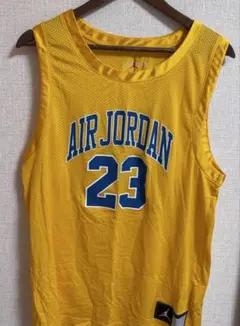 【美品】AIR JORDAN エアジョーダン 23 タンクトップ イエロー