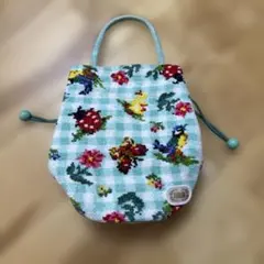 未使用に近い　店舗限定レアFEILER ハイジ巾着型ハンドバッグ