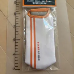 BEAMS DESIGN　ビームス　保冷　ペットボトルカバー　オレンジ　ジャージ