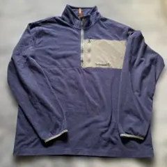 Timberland ネイビー ハーフジップ フリースジャケット　中古品