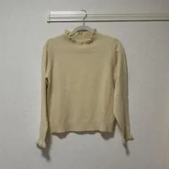 ehka sopo フリルネック長袖ニットのサムネイル