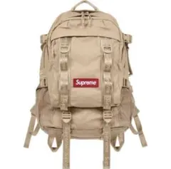 週末値引き。新品未使用品。Supreme バックパック　Tan ベージュ
