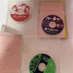 ゲームキューブ　ルイージーマンション　ナルト　ハリーポッターと秘密の部屋