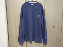 JaVaピグメント加工ポケット付き オーバーサイズ ロングTシャツ
