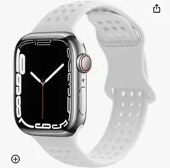 アップルウォッチ バンド シリコン スポーツバンド 柔軟 交換用ベルト 耐久性