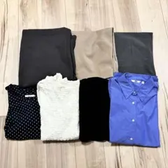 レディース服 まとめ売り オフィスカジュアル きれいめ 大きいサイズ 7点セット