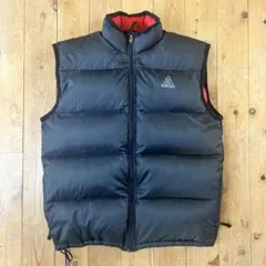 90s NIKE ACG ダウンベスト 黒 旧ロゴ STUSSY Supreme